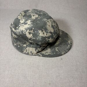 US Military Issue Army Combat Uniform ACU UCP Camouflage Patrol Hat Cap Sz 7-1/8